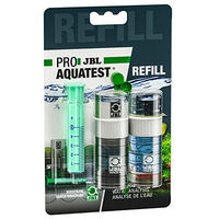 Produktbild von JBL ProAquaTest Ersatzteil-Set für Fisch-Wassertests mit Kunststoff- und Glasküvetten sowie Spritze und Messlöffel
