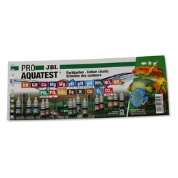 JBL ProAquatest Wassertester Farbkarten Sortiment – Bild 1 von 3