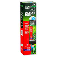 Produktbild von JBL ProFlora CO2 Cylinder 500 U recycelbare Einweg-CO2-Druckgasflasche aus Stahl mit 500g CO2 - 500 g