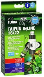 JBL ProFlora CO2 Taifun Inline 16/22 CO2-Diffusor mit integriertem Blasenzähler und Rücklaufsicherung für Aquarien - 1 Stk. – Bild 1 von 6