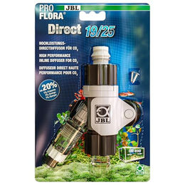 JBL ProFlora Direct 19/25 Hochleistungs-Direktdiffusor für CO2-Anlagen aus Kunststoff in Schwarz – Bild 1 von 4