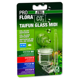 JBL ProFlora Taifun Glass Midi CO2-Diffusor aus Glas für Süßwasser-Aquarien - 1 Stk. – Bild 1 von 4