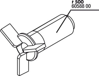 JBL ProFlow t500 Rotor Ersatzteil für Teichfilter – Bild 1 von 10