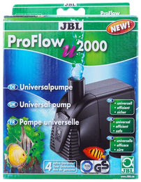 JBL ProFlow u2000 Universalpumpe für Aquarien und Terrarien mit 2000 l/h Strömungsleistung – Bild 1 von 6
