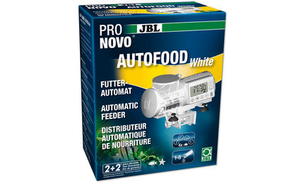 JBL Pronovo Autofood White Futterautomat für Fische aus Kunststoff in Weiß - 125 ml – Bild 1 von 2