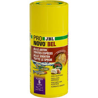 Produktbild von JBL Pronovo Bel Flakes S Fischfutter für Süßwasserfische mit Lachs, Tintenfisch und Garnele 100 ml - 100 ml