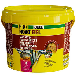 JBL ProNovo Bel Flakes Süßwasser Fischfutter mit Lachs, Tintenfisch und Garnele ohne Farb- und Aromastoffe - 5,5 l – Bild 1 von 7