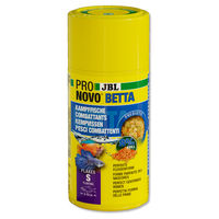 Produktbild von JBL ProNovo Betta Flakes Fischfutter mit Lachs, Garnele, Tintenfisch und Krill 100 ml - 100 ml