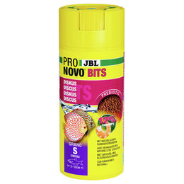 JBL ProNovo Bits Grano S Fischfutter Granulat für Diskus und Buntbarsche 250 ml - 250 ml – Bild 1 von 7