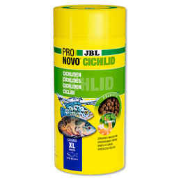 JBL ProNovo Cichlid Grano XL Buntbarsch Futter Granulat mit Lachs und Garnele 1000 ml - 1000 ml – Bild 1 von 10