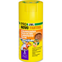 Produktbild von JBL ProNovo Fantail Grano Fischfutter Granulat für Goldfische mit Lachs und Garnele 100 ml - 100 ml