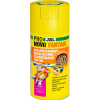 Produktbild von JBL ProNovo Fantail Grano Goldfisch Granulat mit Lachs und Garnele 100 ml - 100 ml