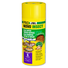 JBL ProNovo Insect Stick Fischfutter für Süßwasserfische mit Insekten Lachs und Garnelen Größe S 250 ml - 2 x 250 ml – Bild 1 von 5