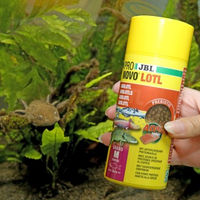 Produktbild von JBL ProNovo Lotl Grano Hauptfutter für Axolotl und Molche Größe M 250 ml - 250 ml