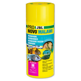 JBL ProNovo Malawi Flakes Fischfutter für Buntbarsche ohne Farb- und Aromastoffe 250 ml - 250 ml – Bild 1 von 13