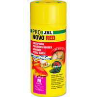 Produktbild von JBL ProNovo Red Flakes Fischfutter für Goldfische mit Lachs und Garnele 250 ml - 250 ml