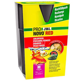 JBL ProNovo Red Flakes Süßwasser Fischfutter für Goldfische mit Lachs und Garnele ohne Farb- und Aromastoffe 750 ml - 750 ml – Bild 1 von 5