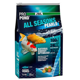 JBL ProPond All Seasons Pearls Schwimm-Pellets für Teichfische mit Lachs 2,2kg - 2,2 kg – Bild 1 von 6