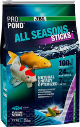 JBL ProPond All Seasons Sticks Ganzjahresfutter für Teichfische wie Koi und Goldfische 2,2 kg - 2,2 kg – Bild 1 von 7