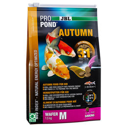 Produktbild von JBL ProPond Autumn M Fischfutter Sink-Pellets mit Lachs für den Teich 1,5 kg - 1,5 kg