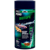 Produktbild von JBL ProPond Biotope XS Teichfutter für Biotopfische mit Lachs und Garnele 1 Liter - 0,53 kg