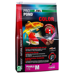 Produktbild von JBL ProPond Color M Fischfutter für den Teich mit Lachs und Garnele 1,3 kg