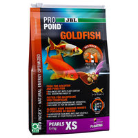 Produktbild von JBL ProPond Goldfish XS Hauptfutter für Goldfische mit Lachs und Garnele 0,4 kg
