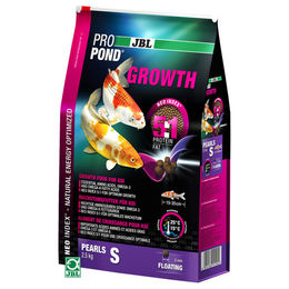 JBL ProPond Growth S Fischfutter für den Teich mit Lachs, Garnele, Spirulina und Tintenfisch 2,5 kg - 2,5 kg – Bild 1 von 1