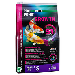 JBL ProPond Growth S Fischfutter für Koi und Teichfische mit Lachs, Garnele und Spirulina 1,3 kg – Bild 1 von 1