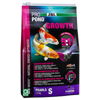 Produktbild von JBL ProPond Growth S Fischfutter für Koi und Teichfische mit Lachs, Garnele und Spirulina 1,3 kg