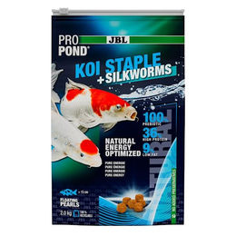 JBL ProPond Koi Staple + Silkworms Teichfischfutter mit Seidenraupen 2 kg - 2 kg – Bild 1 von 7