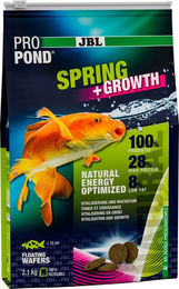 JBL ProPond Spring + Growth Koifutter Wafers für Teichfische 2,1 kg - 2,1 kg – Bild 1 von 8