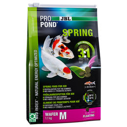 Produktbild von JBL ProPond Spring M Schwimm-Pellets für Fische mit Lachs und Garnele 1,1 kg - 1,1 kg