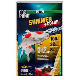JBL ProPond Summer + Color Teichfutter für Koi und Fische zur Farbausbildung 2 kg - 2 kg – Bild 1 von 10