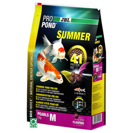 Produktbild von JBL ProPond Summer M Fischfutter für den Teich mit Lachs, Garnele und Gammarus 2 kg - 2 kg