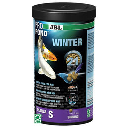 Produktbild von JBL ProPond Winter S Fischfutter für den Teich mit Lachs und Garnele 0,6 kg / 1 l - 0,6 kg