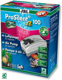 JBL ProSilent a100 Luftpumpe für Süßwasser- und Meerwasseraquarien von 40 bis 150 Litern – Bild 1 von 6