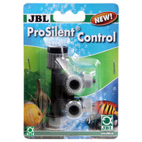 Produktbild von JBL ProSilent Control Regulierbarer Präzisions-Luft-Absperrhahn für Aquarien in Schwarz aus Kunststoff - 1 Stk.