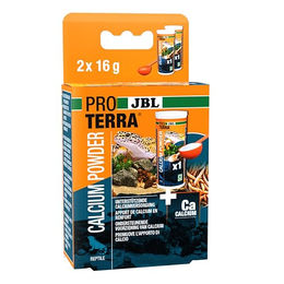 JBL Proterra Calcium Powder Mineralien-Ergänzungsfutter für Reptilien wie Echsen und Schildkröten 2 x 25ml - 2 x 25 ml – Bild 1 von 9