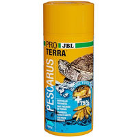 Produktbild von JBL Proterra Pescarus Futter für Wasserschildkröten mit ganzen Fischen und Garnelen 250ml - 250 ml