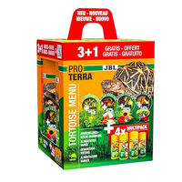 Produktbild von JBL Proterra Tortoise Menu Landschildkröten Futter Mix 4 x 250 ml - 4 x 250 ml