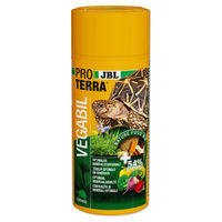 Produktbild von JBL ProTerra Vegabil Hauptfutterchips und Gemüse für Landschildkröten 250 ml - 250 ml