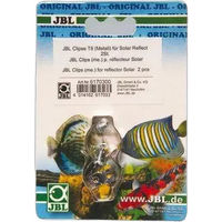Produktbild von JBL Reflektorclip Set aus Metall in Silber und Weiß für T5/T8 Röhren