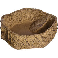 Produktbild von JBL ReptilBar Futter Trink und Badenapf für Echsen aus Kunstharz XL Beige