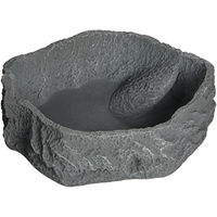 Produktbild von JBL ReptilBar Futter Trink und Badenapf für Terrarientiere aus Kunstharz Grau XL - 1 Stk.