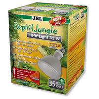 Produktbild von JBL ReptilJungle L-U-W Light Alu Breitstrahler für Reptilien und Echsen 35 Watt Silber