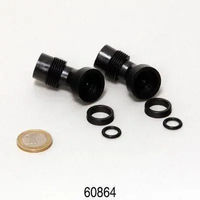 Produktbild von JBL Rohrelement und Anschlussfitting Set für CristalProfi F 120/250 Aquaristikfilter 2er Pack