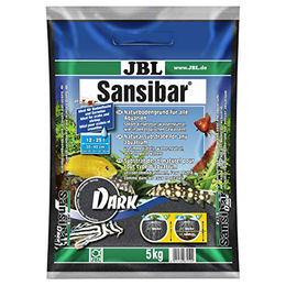 JBL Sansibar Dark Aquariensand für Süßwasser Fisch Bodengrund Schwarz 5 kg - 5 kg – Bild 1 von 6