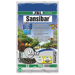 JBL Sansibar River Bodengrund für Süßwasser Aquarien mit schwarzen Steinchen 10 kg - 10 kg – Bild 1 von 5