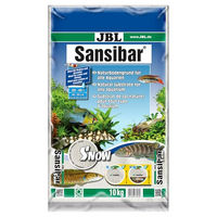 Produktbild von JBL Sansibar Snow Bodengrund Schneeweiß für Süßwasser- und Meerwasser Aquarien 10 kg